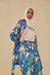 Giovanna Floral Suit Set - Sea Blue
